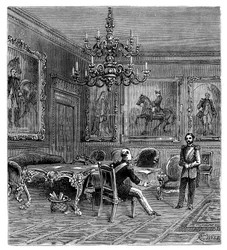 A Tanácsterem, a Szent Jakab-palota, 1900.