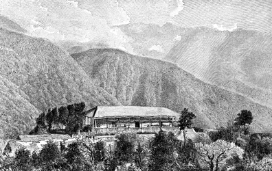 A Cussillani Hacienda, Yungas, Bolívia, 1895