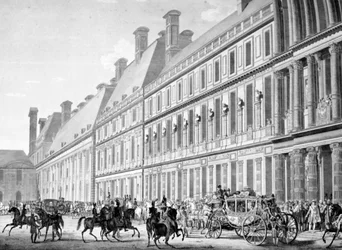 Indulás a Tuileries-palotából, 1804. december 2., 19. század