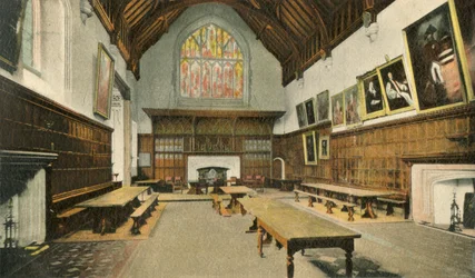 The Dining Room, Eton College, 1910.