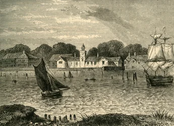 A Norfolks herceg Almshouses, 1796-ban, c1878.