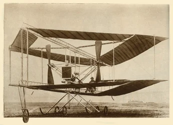 Az Edwards Rhomboidal biplane, 1911, 1935.