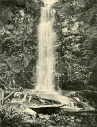 Az Erskine-vízesés, Lorne közelében, 1901.