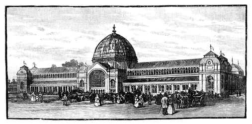 Az 1862-es kiállítási épület
