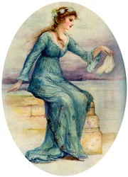 A búcsú, 1906