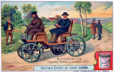 Az első benzin autó, 1875, 1900 c