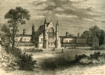 The Fishmongers Almshouses, Wandsworth, 1878.