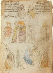 Repülés Egyiptomba [recto], 15. század eleje.