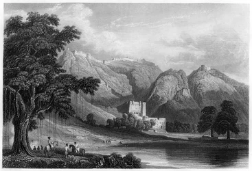 Bowrie erődje, Rajpootana, India, 1860