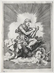 A négy evangélista: Szent János, c. 1518.