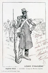 A francia idegenlégió, Maison Carrée, Algéria, 1833, XX. század