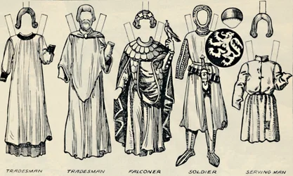 A Brit jelmezek galériája: Mit viseltek a férfiak és a nők III. Henrik idejében, 1934