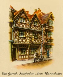 The Garrick, Stratford-on-Avon, Warwickshire, 1936.