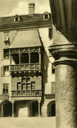 The Goldenes Dachl, Innsbruck, Tirol, Ausztria, 1935.