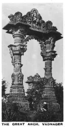The Great Arch, Vadnagar, Gujarat, India, 1925
