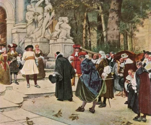 A nagy választófejedelem bevándorlókat fogad, 1936.