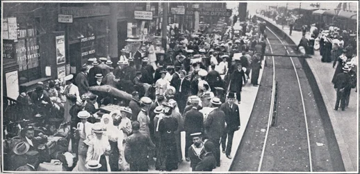 Az ünnepi exodus Londonból, 1906