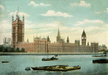 A Parlament háza, London, 1906.