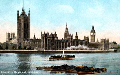 A Houses of Parliament, Westminster, London, XX. század eleje