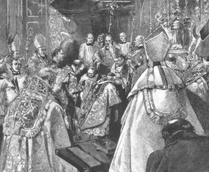 Vaughan érsek beavatása a bromptoni oratóriumban, 1892. augusztus 16-án, 1901.