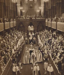 A királyi körmenet, 1937. május 12