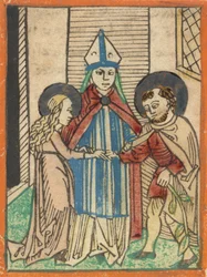 A Szűzanya házassága, 14801490.