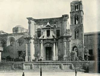A Martorana, Santa Maria Dell Ammiraglio, Palermo, 1906.