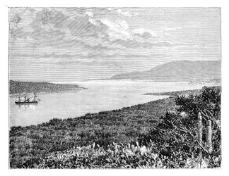 A Môle St Nicolas-félsziget, Haiti, 1890