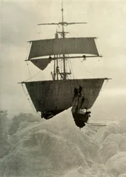 A Nimród feltartott a jégben, 1908, 1909
