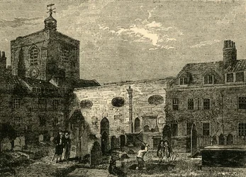 Szent Jakab régi temploma, Clerkenwell, 1872.