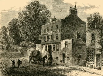 The Old Crown Inn, Highgate, 1830, 1876.