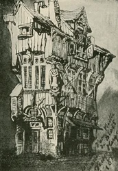 A régi ház Bloisban, 19. század, 1902