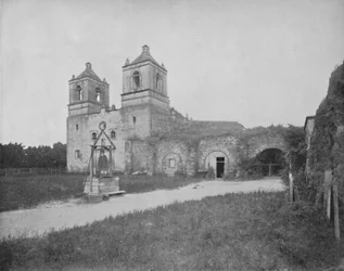 A régi misszió San Antonio-ban, 19. század