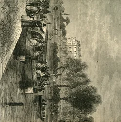 A Paddington-csatorna, 1840, c1876.
