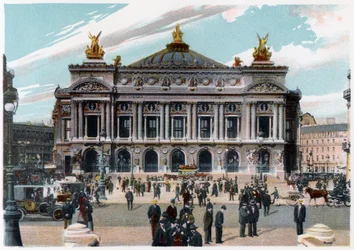 A Palais Garnier, Párizs, 1900