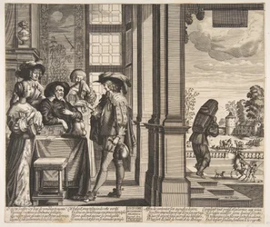 A tékozló fiú elhagyja otthonát, kb. 1636.