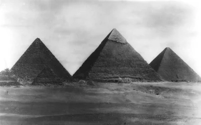 A gízai piramisok, Egyiptom, 1949