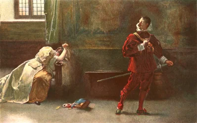 A veszekedés, c1902.