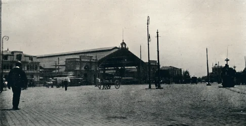 A pályaudvar, Santiago, 1911