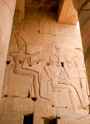 A Ramesseum, Luxor, Théba, Egyiptom, XX. század