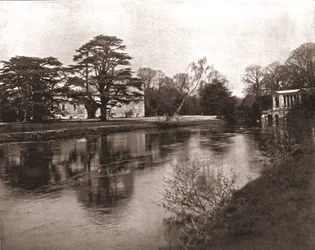 A Nadder folyó, Wilton House, Wiltshire, 1894.