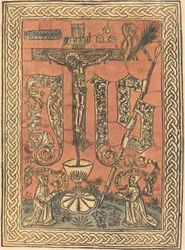 A szent monogram c. 1500.