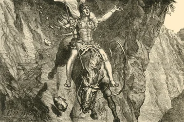 Curtius áldozata, 1890.
