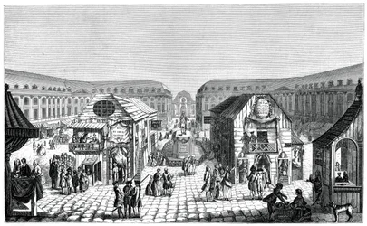 A Szent Ovidei Vásár, 1885