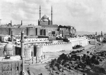 A Szaladin Citadella, Kairó, Egyiptom, 1920-as évek