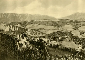 A Schneeberg és a Rax-hegység, Semmering, Alsó-Ausztria, c1935.