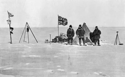Shackleton tábor, Antarktisz, 1908 karácsonya