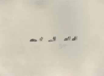 A déli párt menetel a fehér ismeretlenbe, 1908, 1909.
