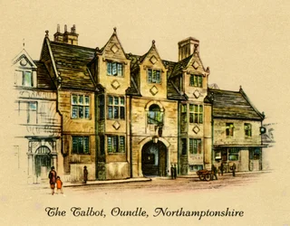 A Talbot, Oundle, Northamptonshire, 1936.