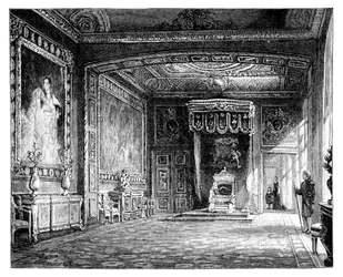 The Throne Room, Windsor Castle, 1888